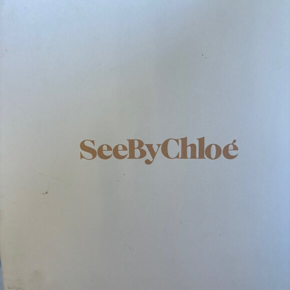 See by Chloe Ankle brown swede boot size 6.5 US - Picture 5 of 8